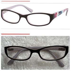 Juicy Couture MAISEY 0ERN 125 Kids Eyeglasses Frame Ice Pink Rectangle
